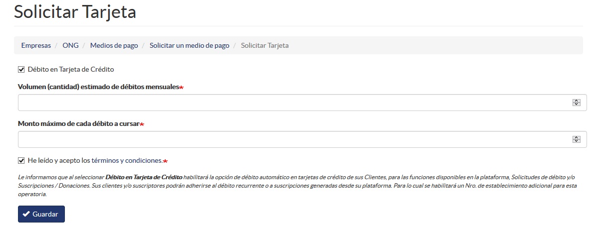 Tarjetas de Crédito y Débito 5